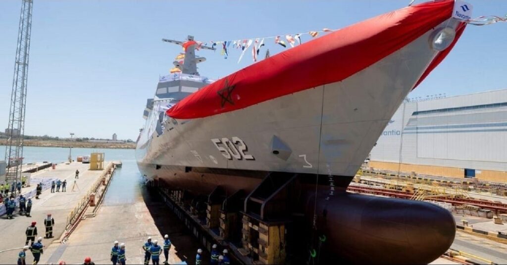 تسليم السفينة العسكرية المغربية Moulay Hassan I من Navantia